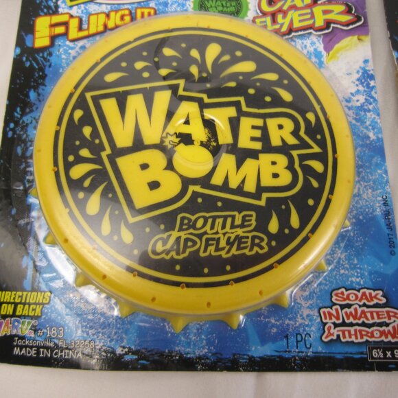 Jaru Inc Water Bomb Yellow Cap Flyer ; Soft & Squishy - Lot of 2 - New(Other) - Picture 4 of 14